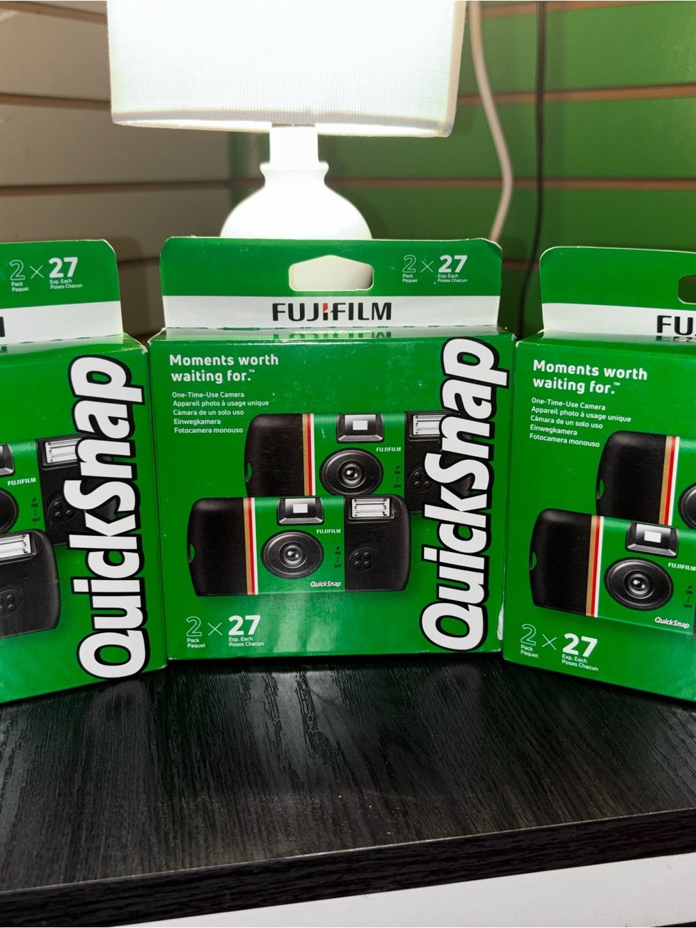 Fujifilm QuickSnap Disposable Camera 3 boxes with 2 cameras per box! Brand new!